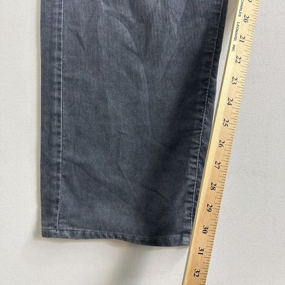Adriano Goldschmied Gray Corduroy Geffen Slouchy Slim Fit Pants Mens Size 38x31 - Picture 10 of 11